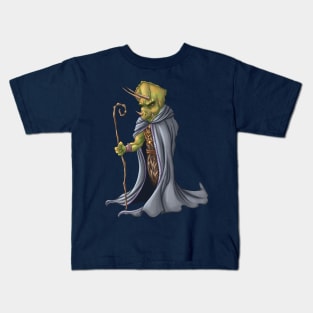 Triceratops Wizard Kids T-Shirt